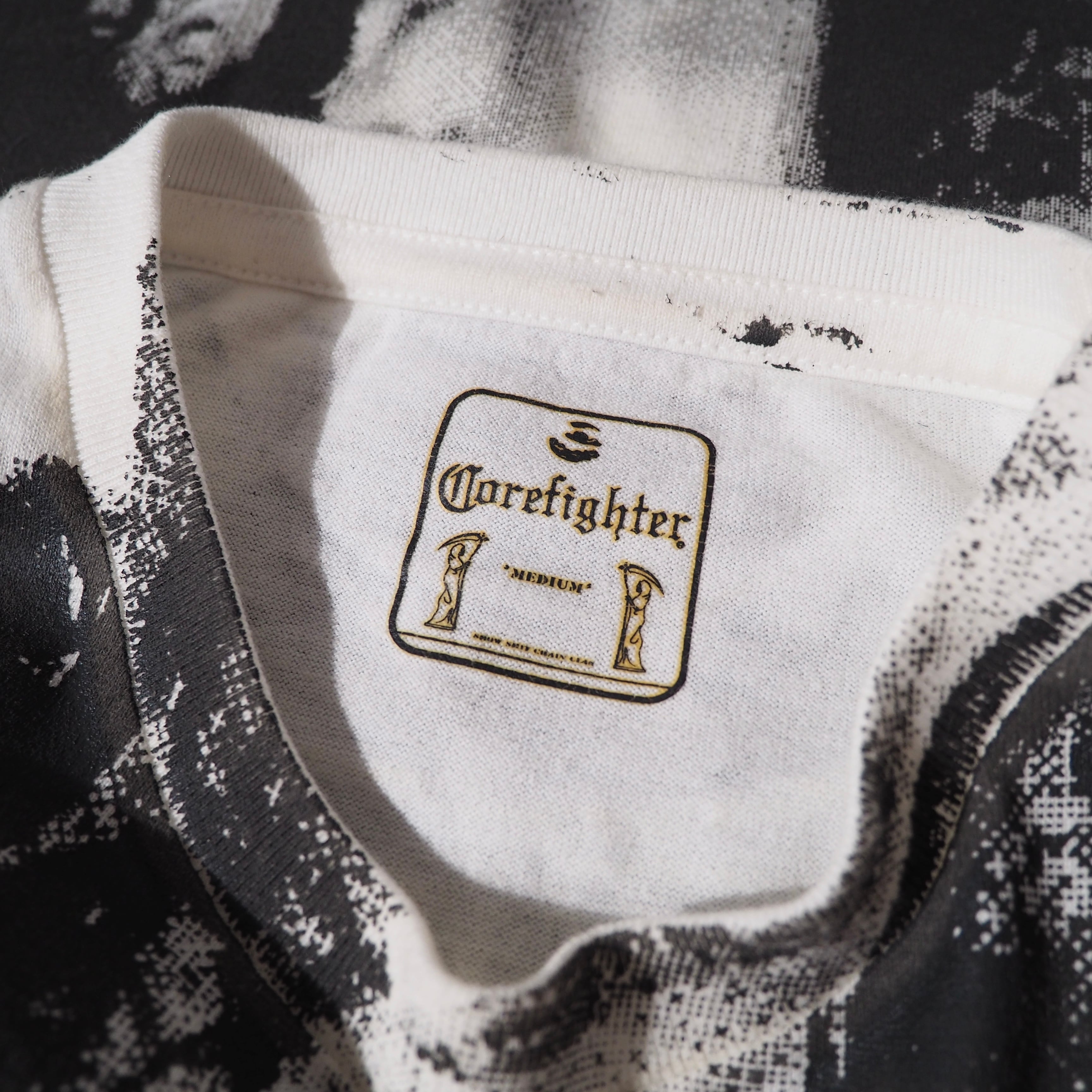 1990s ” Core Fighter ” Horror movie printrd Tee