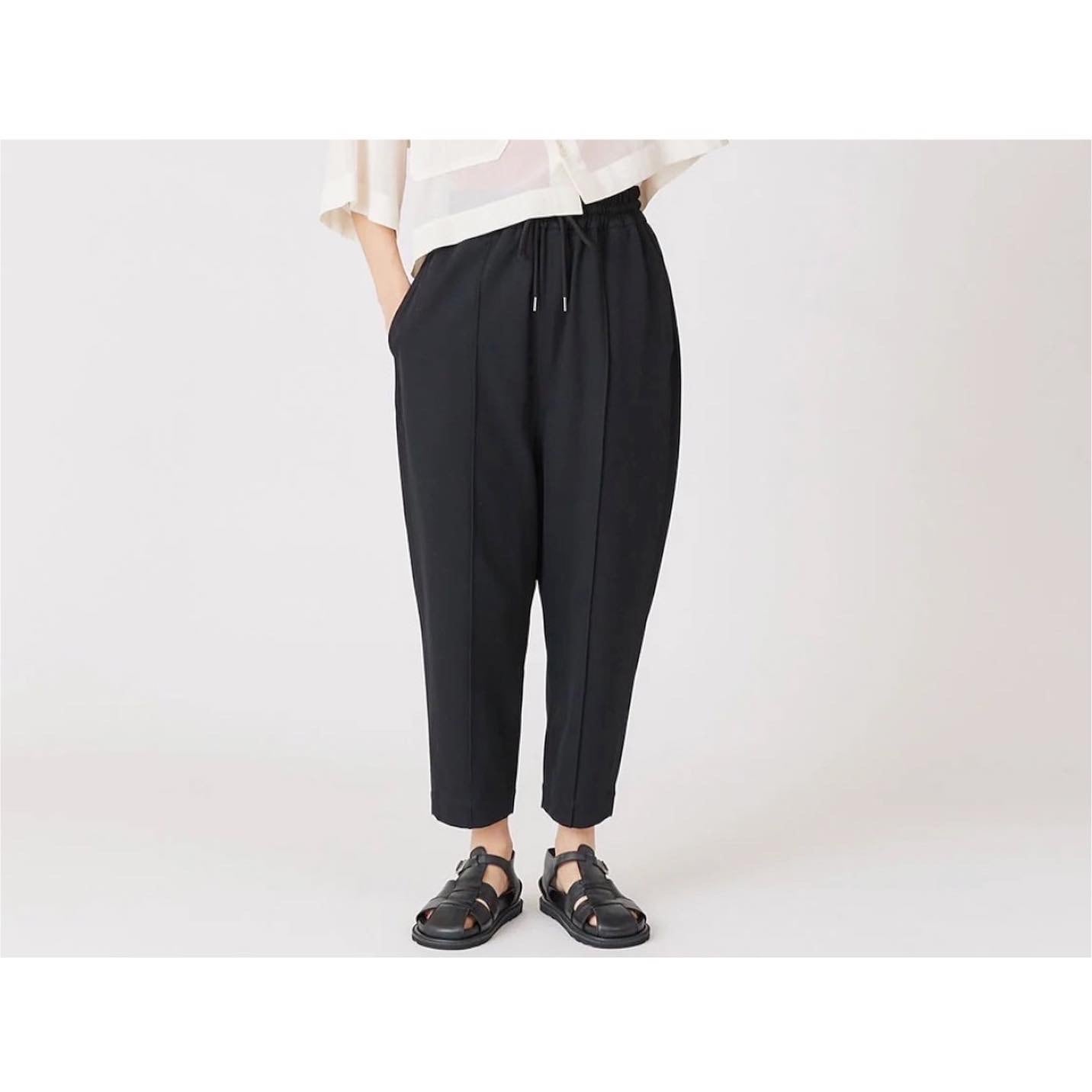 Shinzone(シンゾーン) 『CROPPED SAROUEL PANTS』Cotton Polyester