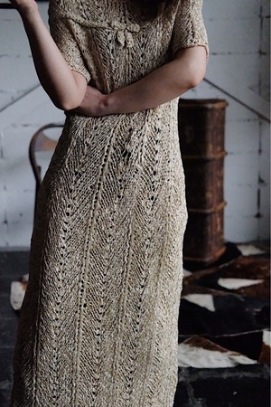 Vintage knitting dress