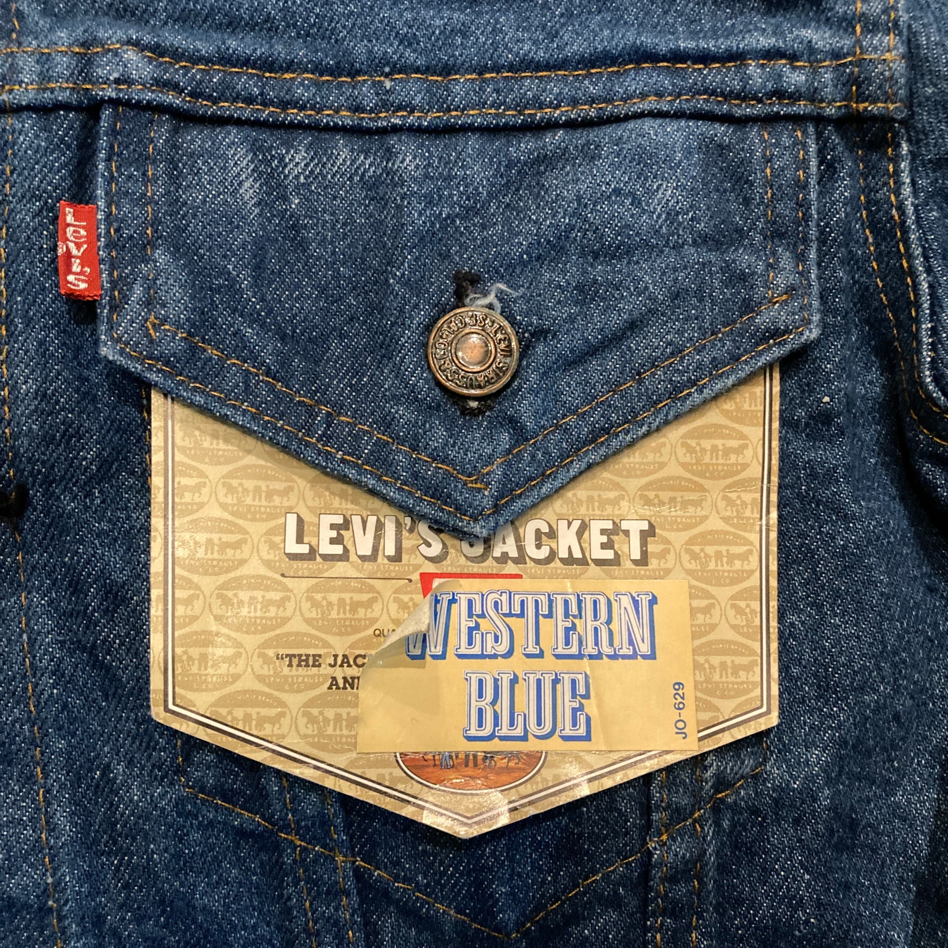 F461】80s Levi's 70505 small e size38 dead stock / 80年代製