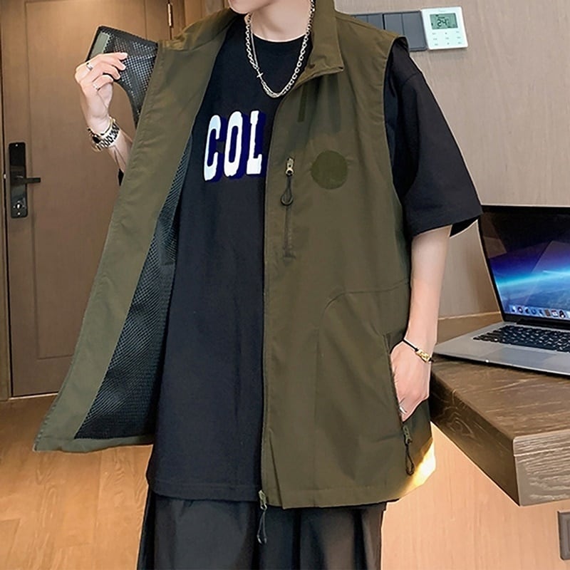 ジップアップベスト H2111 | High-Life