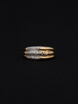 Macadam Diamond Ring