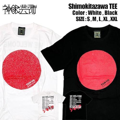 神眼芸術『Shimokitazawa』T-shirt