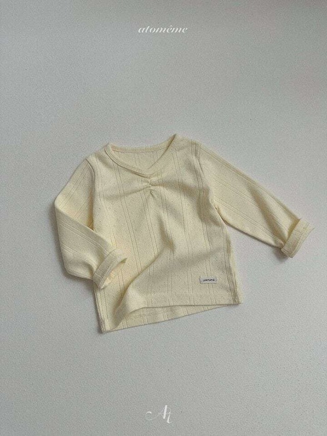 予約⌇atomeme / Release shirring T