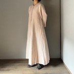 YAECA ／ヤエカ　WRITE 　#94701 Pullover button dress／プルオーバー ボタンドレス CHERRYBLOSSOMS(WHITE)