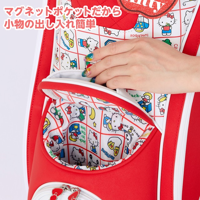 【先行予約販売9月発送】ハローキティキャディバッグ