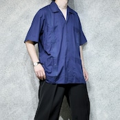 navy cuba shirt