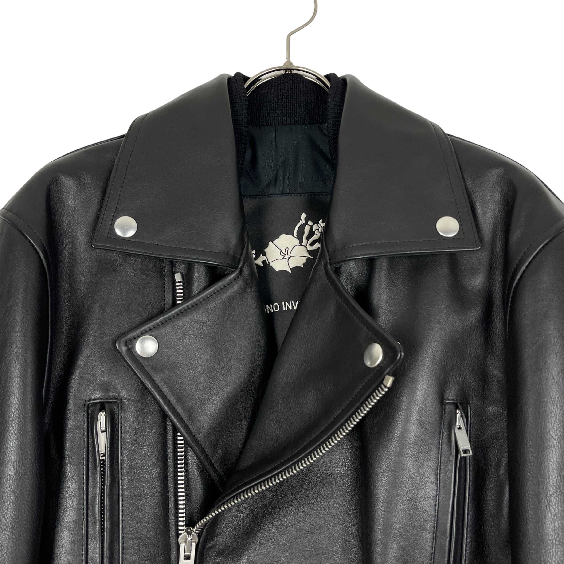 JIL SANDER(ジルサンダー) Santa Maria Novella leather jacket 20AW