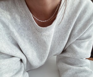 ［特別価格］#182 flat necklace silver925