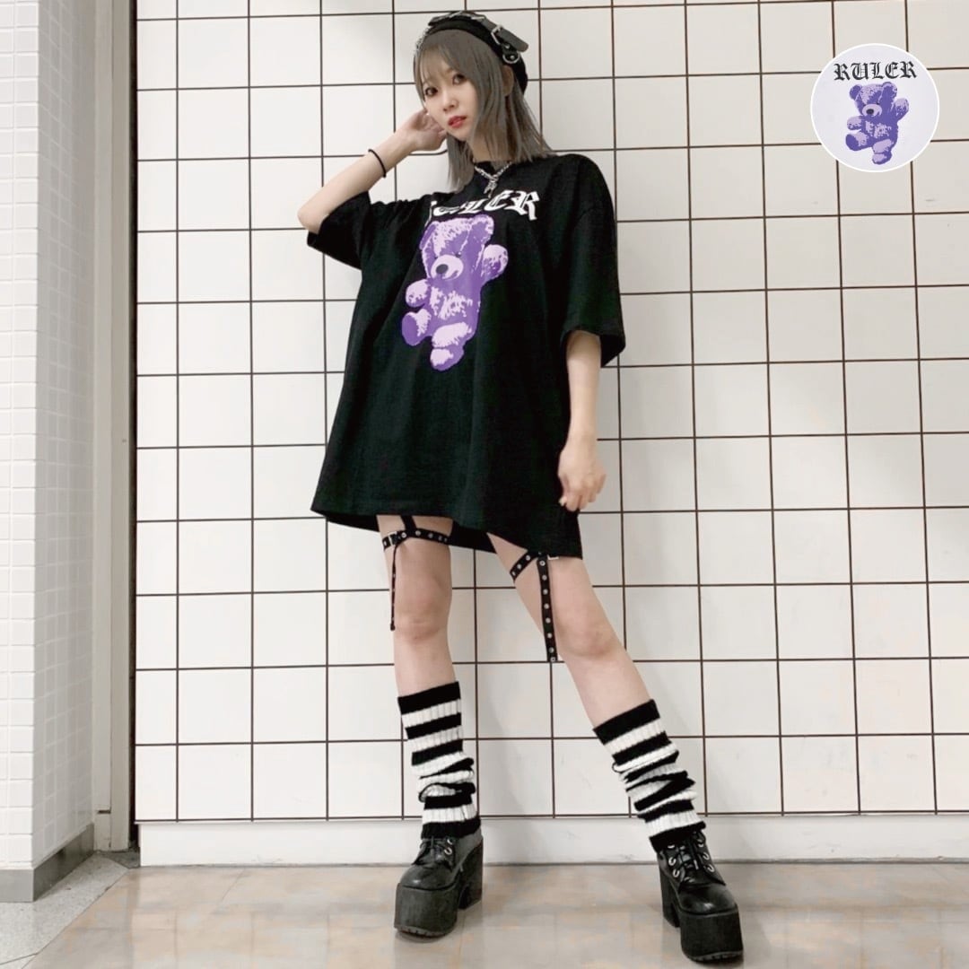 送料無料】パープルベア BIG Tシャツ | VOLCAN&APHRODITE