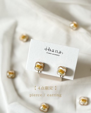 mimosa flower motif 【4点限定】