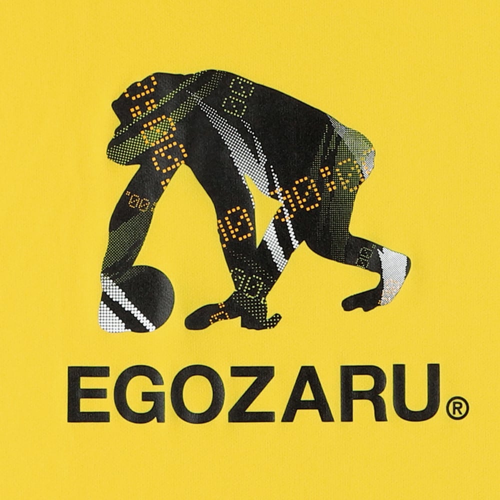 EGOZARU エゴザル　EZLT-2011　SPEED LOGO LONGTEE YELLOW