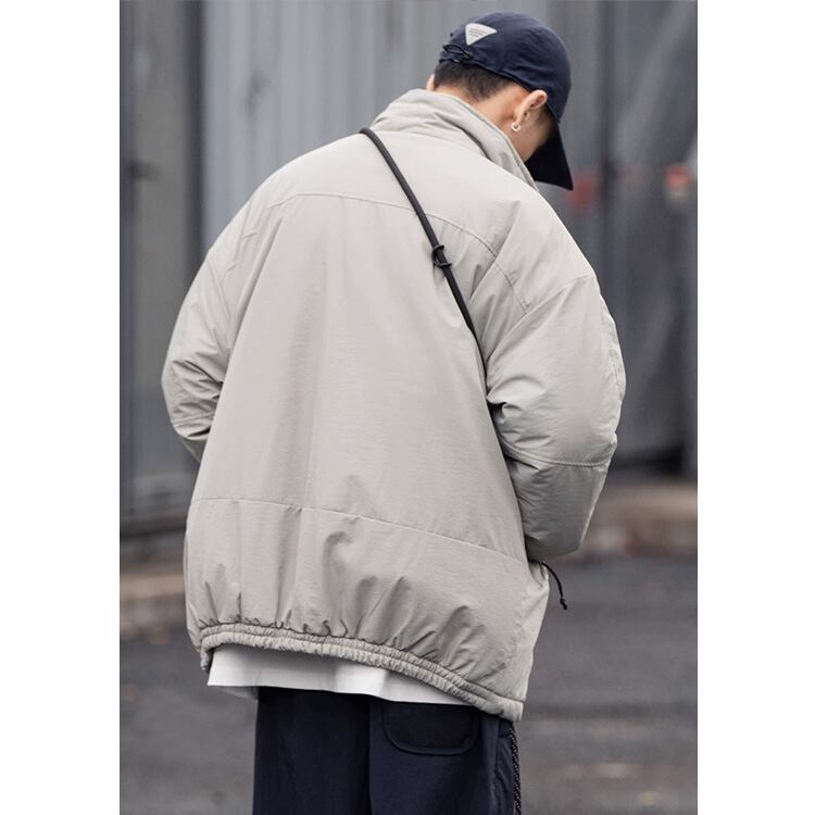 ★STAND-UP COLLAR WORKWEAR COTTON JACKET　　　A0844