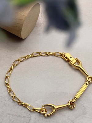 Vintage horse bit bracelet