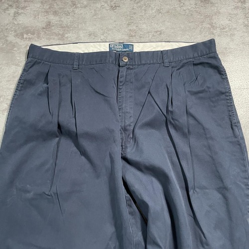 90-00s Polo by Ralph Lauren 40/30 ネイビーチノ 詳細写真6