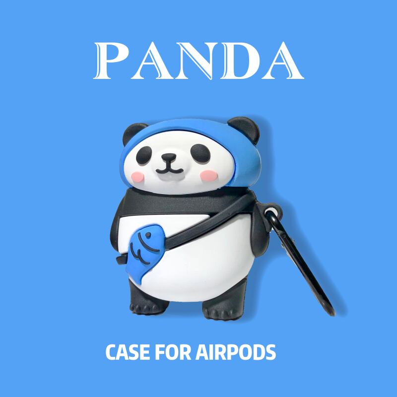 Panda パンダ AirPodsケース AirPods Proケース☆大人かわいい