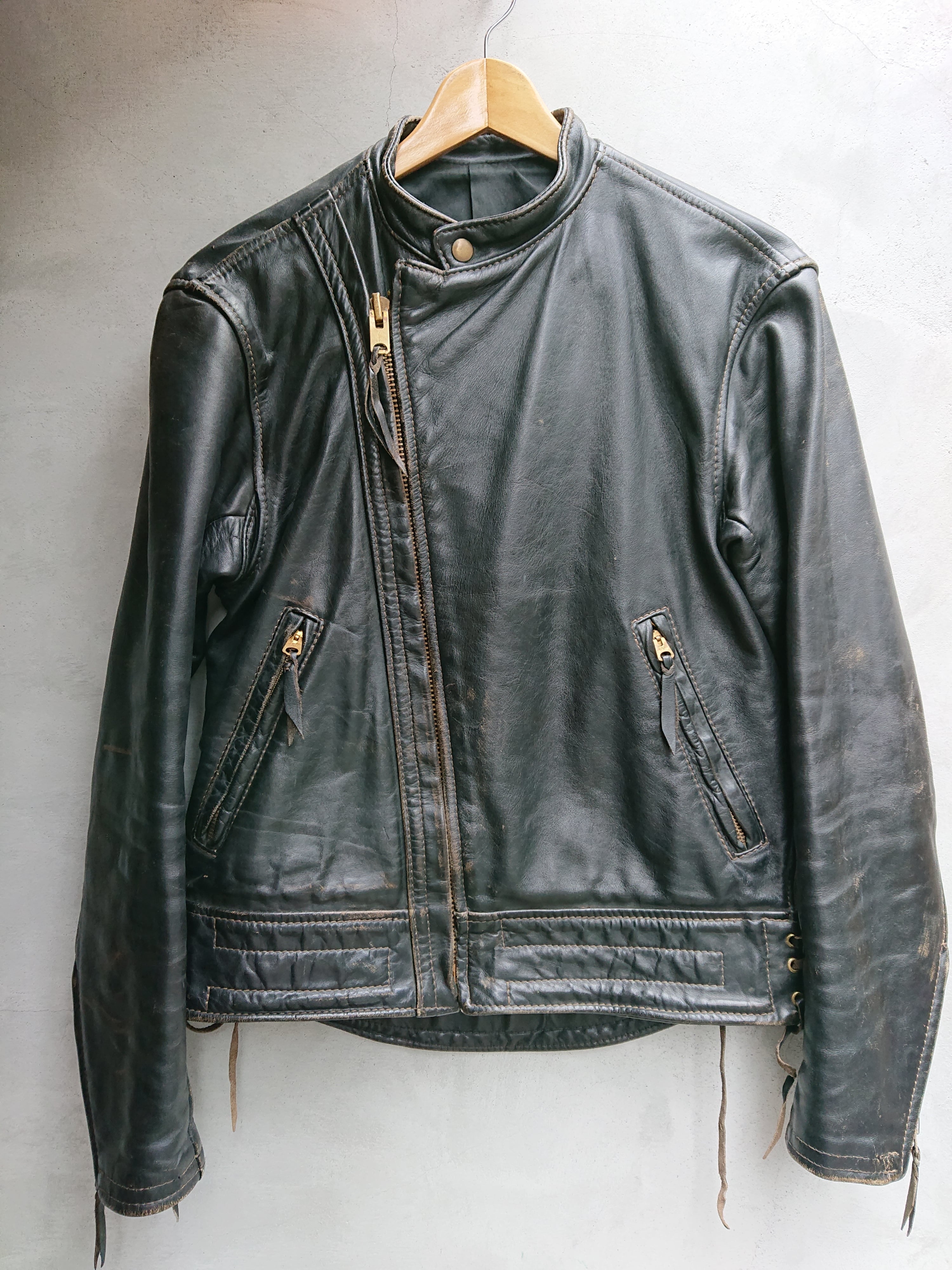 1970~1980s LANGLITZ LEATHER COLUMBIA RIDERS JACKET