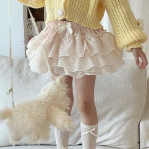 秋ハイウエストAラインふんわりスカート