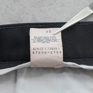 90s Levi's ACTION SLACKS BLACK  [W33L29.5相当] 古着
