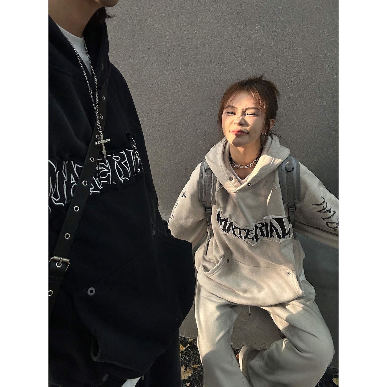 VINTAGE ウォッシュ加工 セットアップ パーカー T631