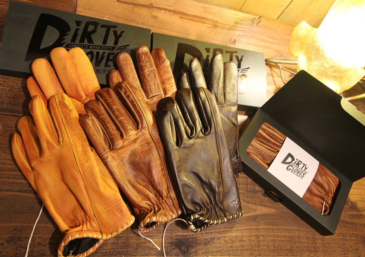 MMS DIRTY GLOVES - Aging Brown /XLサイズ