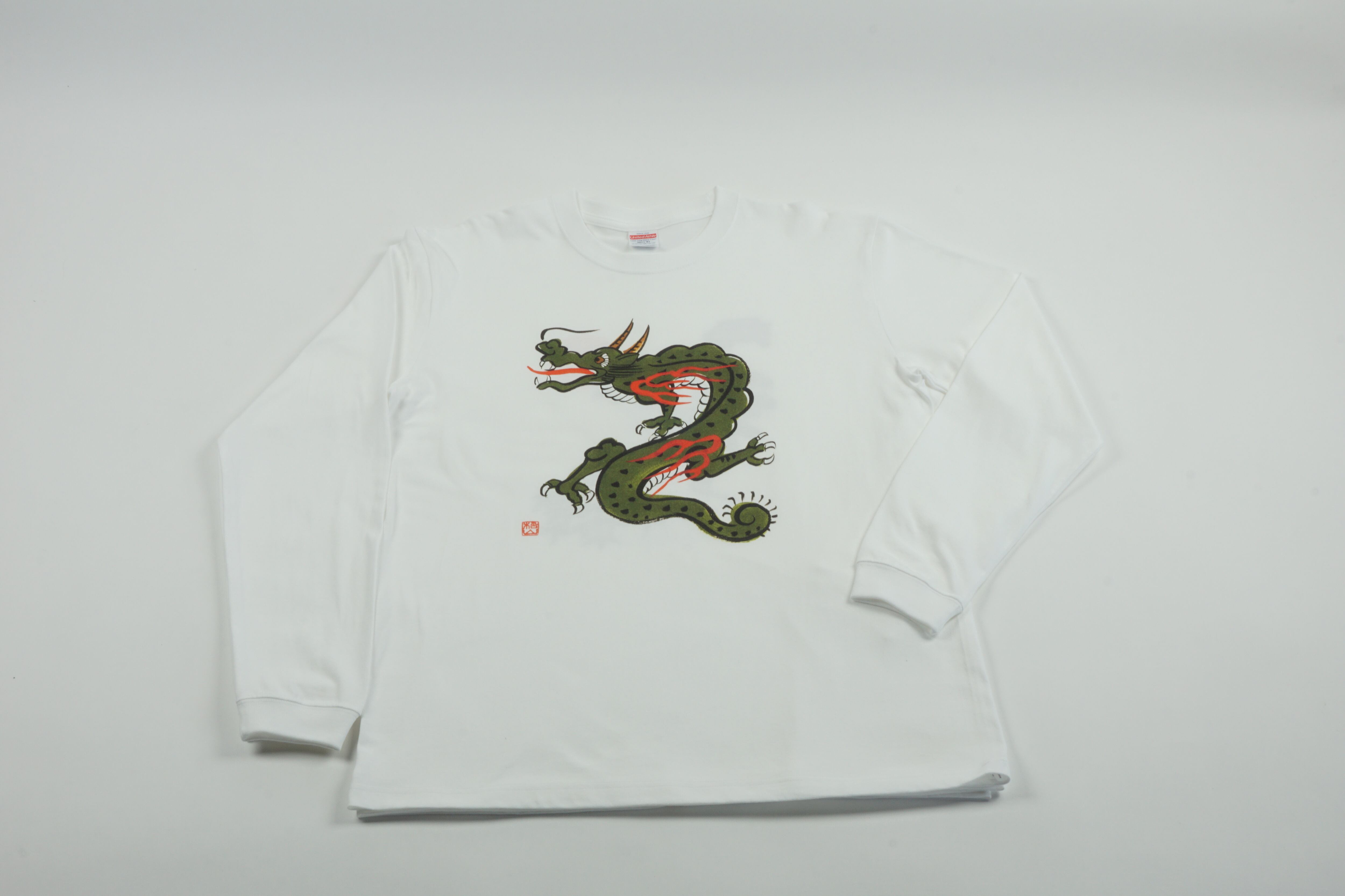 大津絵 長袖Tシャツ | おごと温泉びわ湖花街道｜オンラインショップ 華