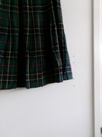 60-70’s Checked pattern pleated skirt Made in U.S.A