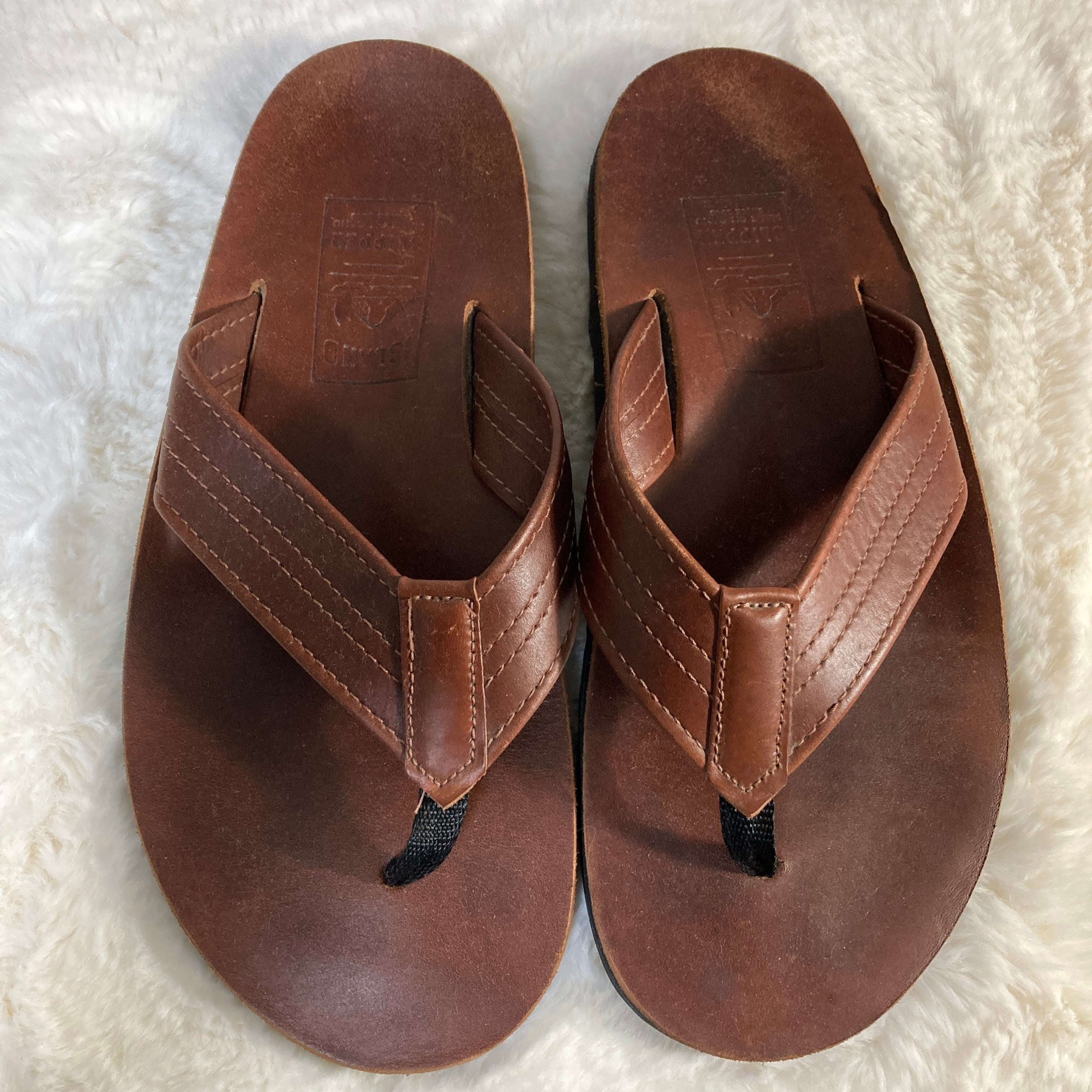 HAWAII製 ISLAND SLIPPER アイランド スリッパ ホーウィン社製 クロム