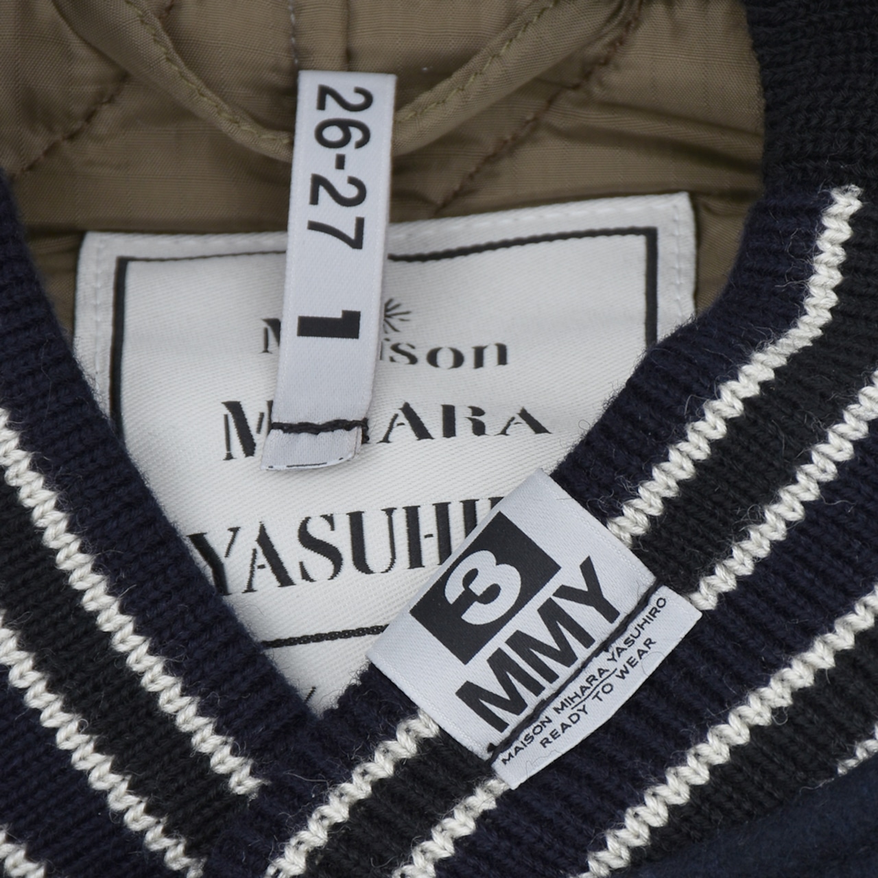【Maison MIHARA YASUHIRO】COMBINED STADIUM×BOMBER BL - 4