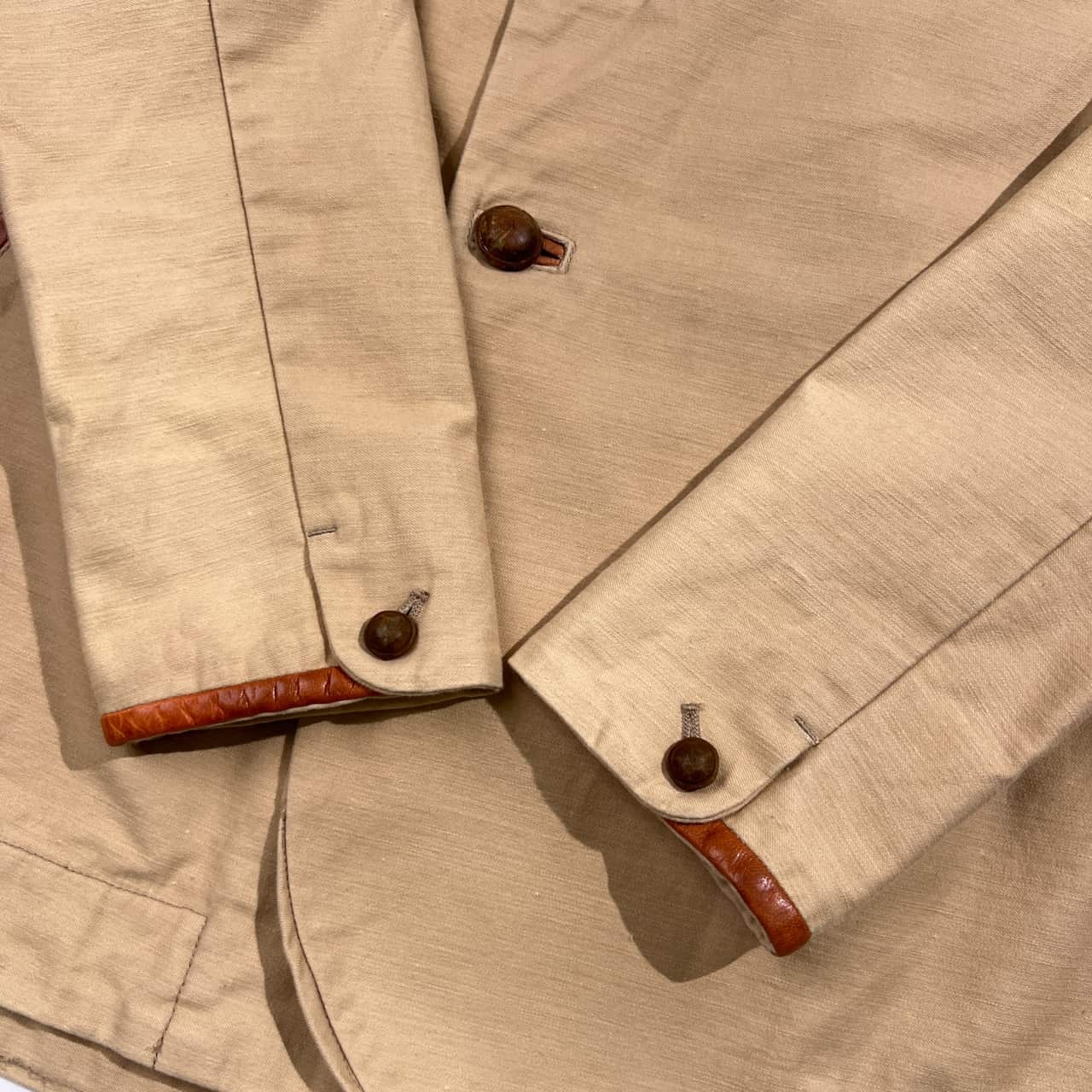 Pallas Palace パラスパレル ビッグカラー ジャケット 2/ベージュ レディース