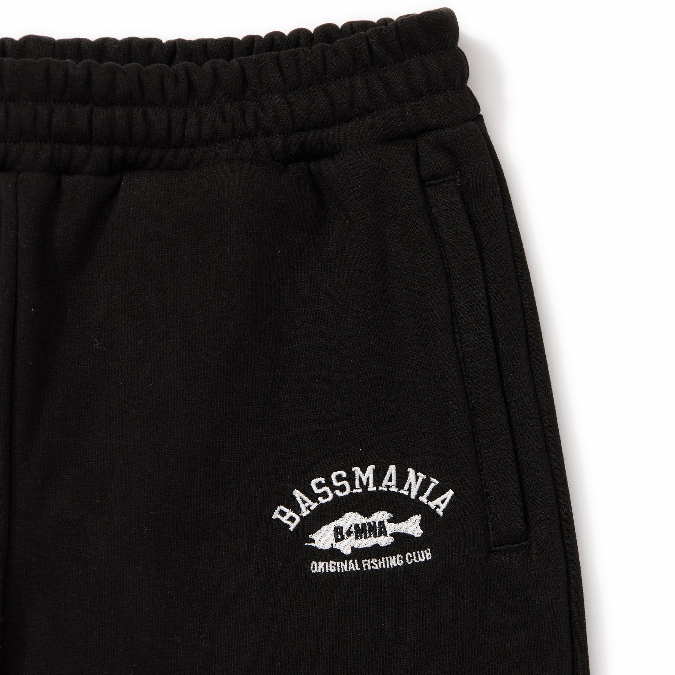 ライン切り替えスウェットジョガーパンツ [BLK/WHT] [限定生産