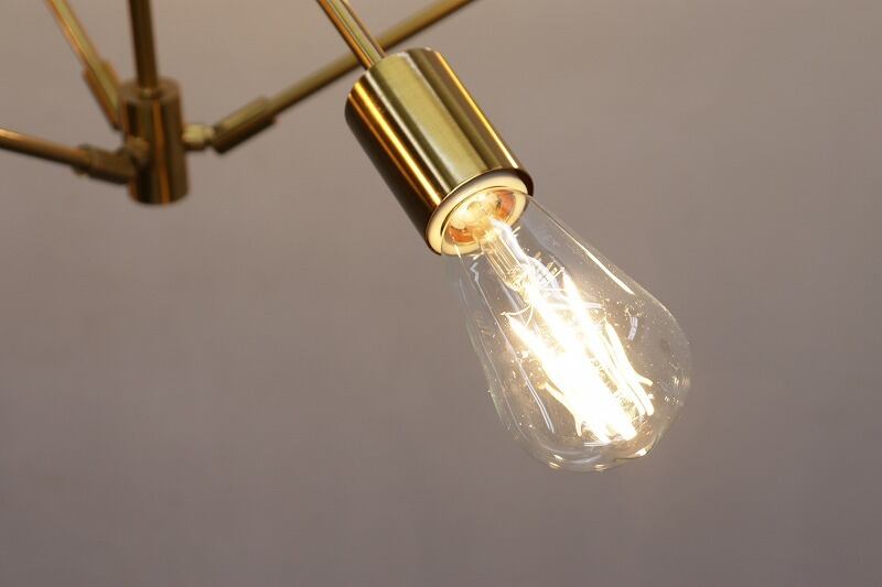 インターフォルム ペンダントライト Gradiska ほぼ新品！ 電球6個付