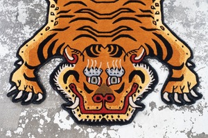 Tibetan Tiger Rug 《Sサイズ•プレミアムウール271》チベタンタイガーラグ