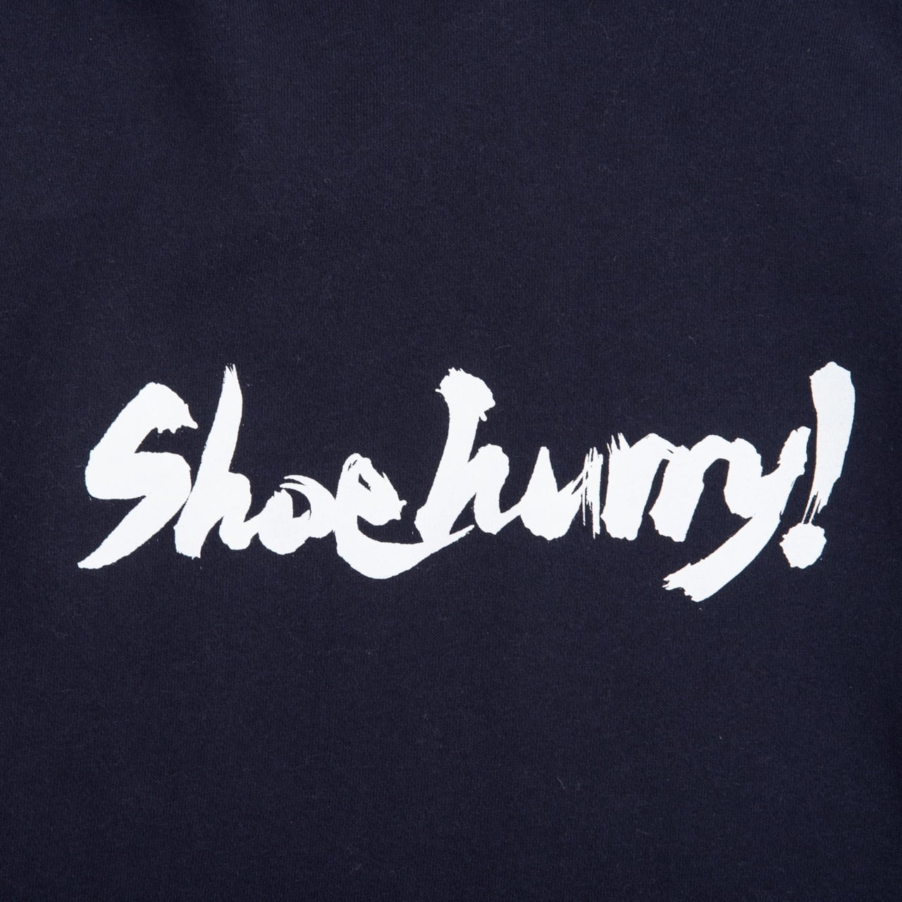 SHOEHURRY! LOGO SWEAT HOODIE (NAVY/WHITE) | 裏起毛パーカー(ネイビー/ホワイト)