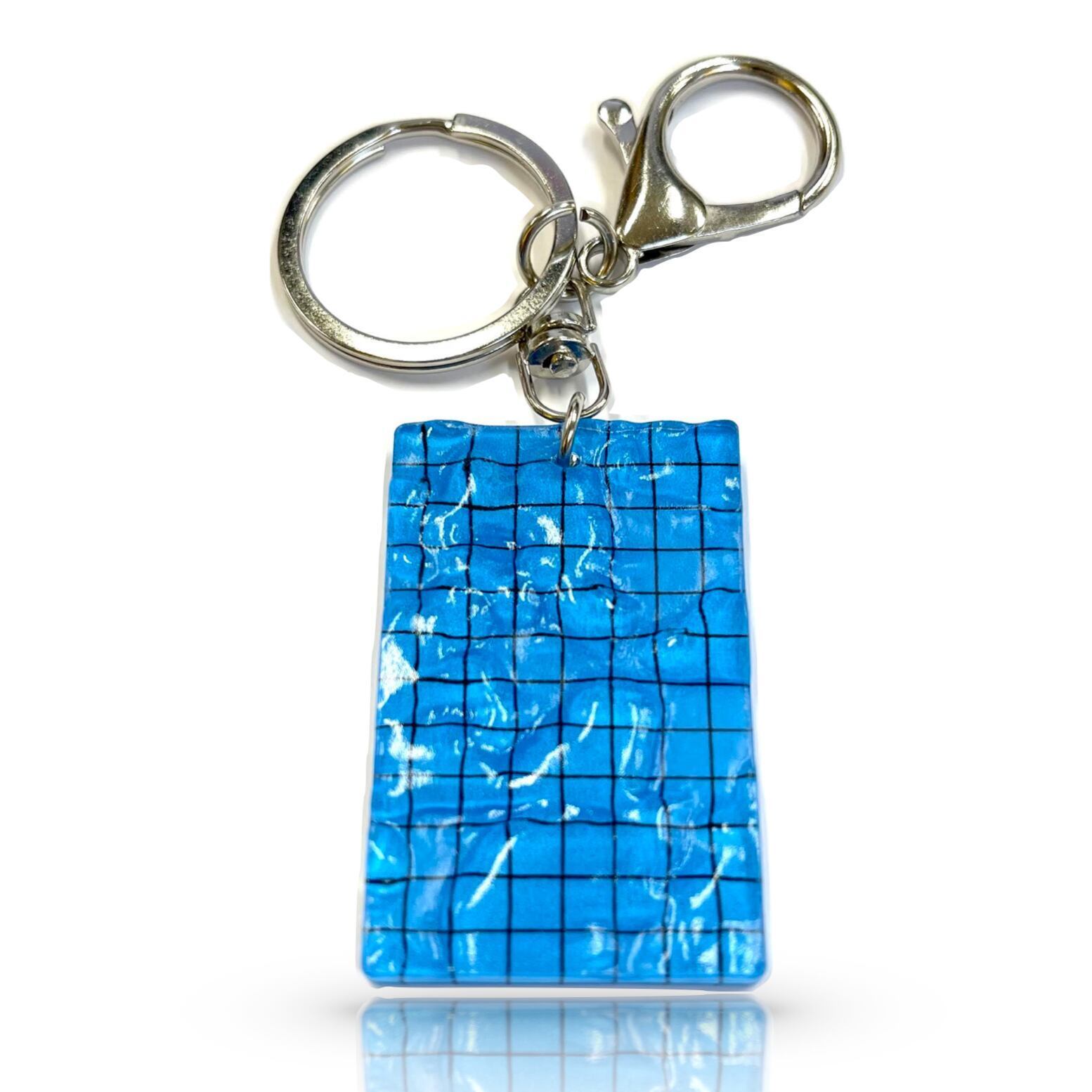 市民 プール 】 立体 キー ホルダー 水泳 スイミング リング 鍵 車