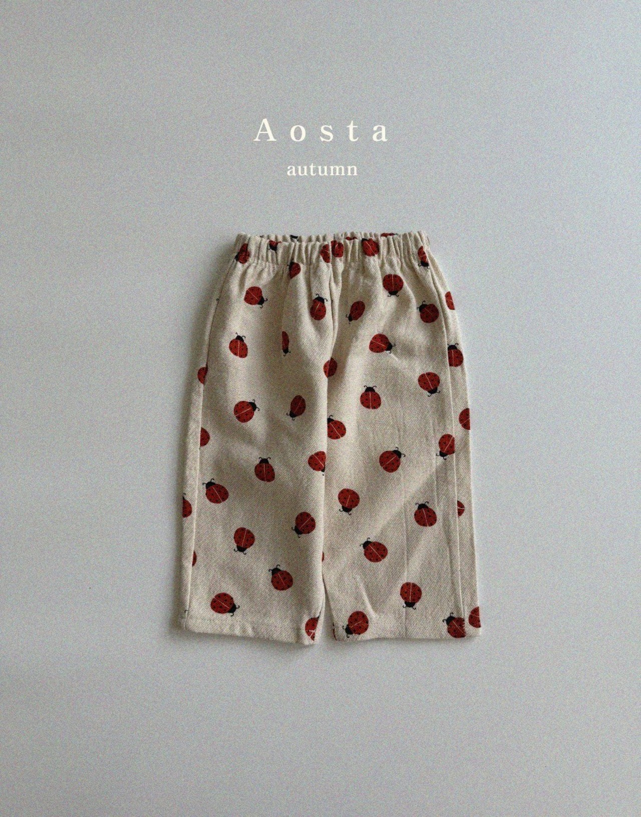 【Aosta】オータムチノパンツ 70~110cm  てんとう虫240811 - 8