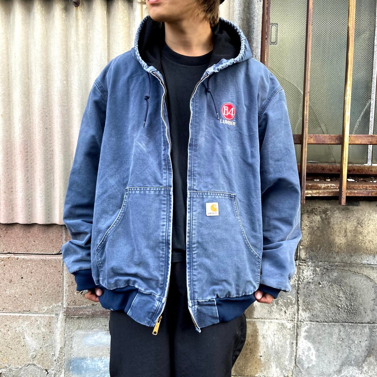 16000円は厳しいですかcarhartt  アクティブジャケット　USA製　デニム　L相当