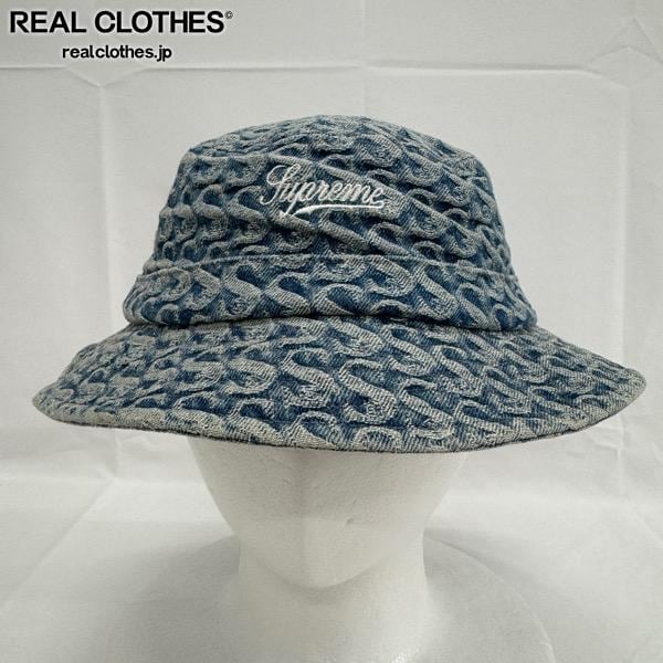 Supreme シュプリーム 21AW モノグラム デニム クラッシャー ハット Supreme/シュプリーム【21AW】Monogram Denim Crusher Hat