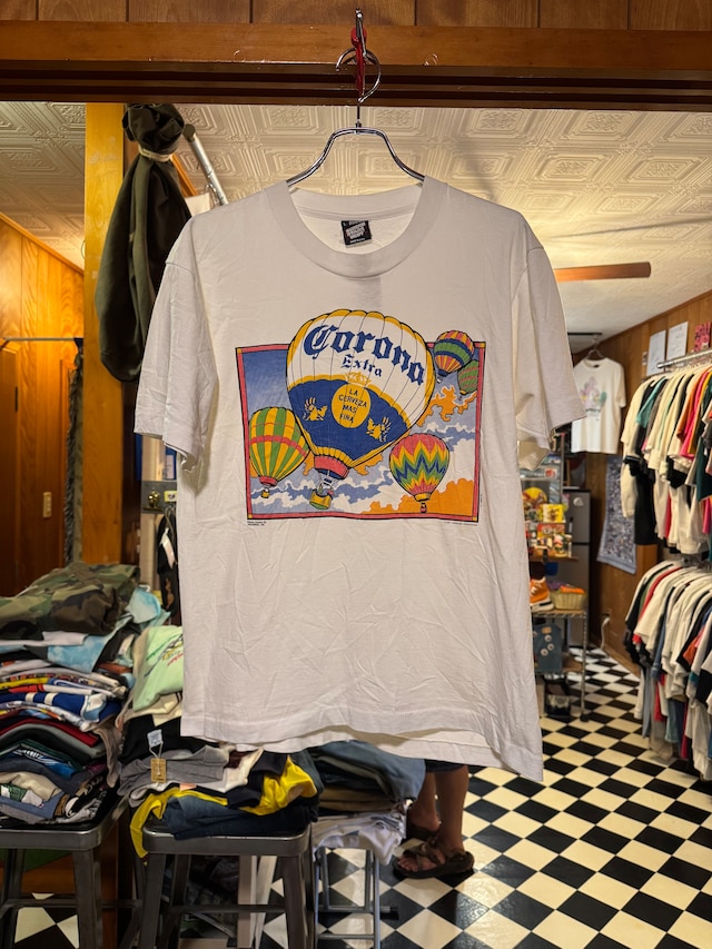 90年代 Corona Extra の気球プリントTシャツ（USA製）