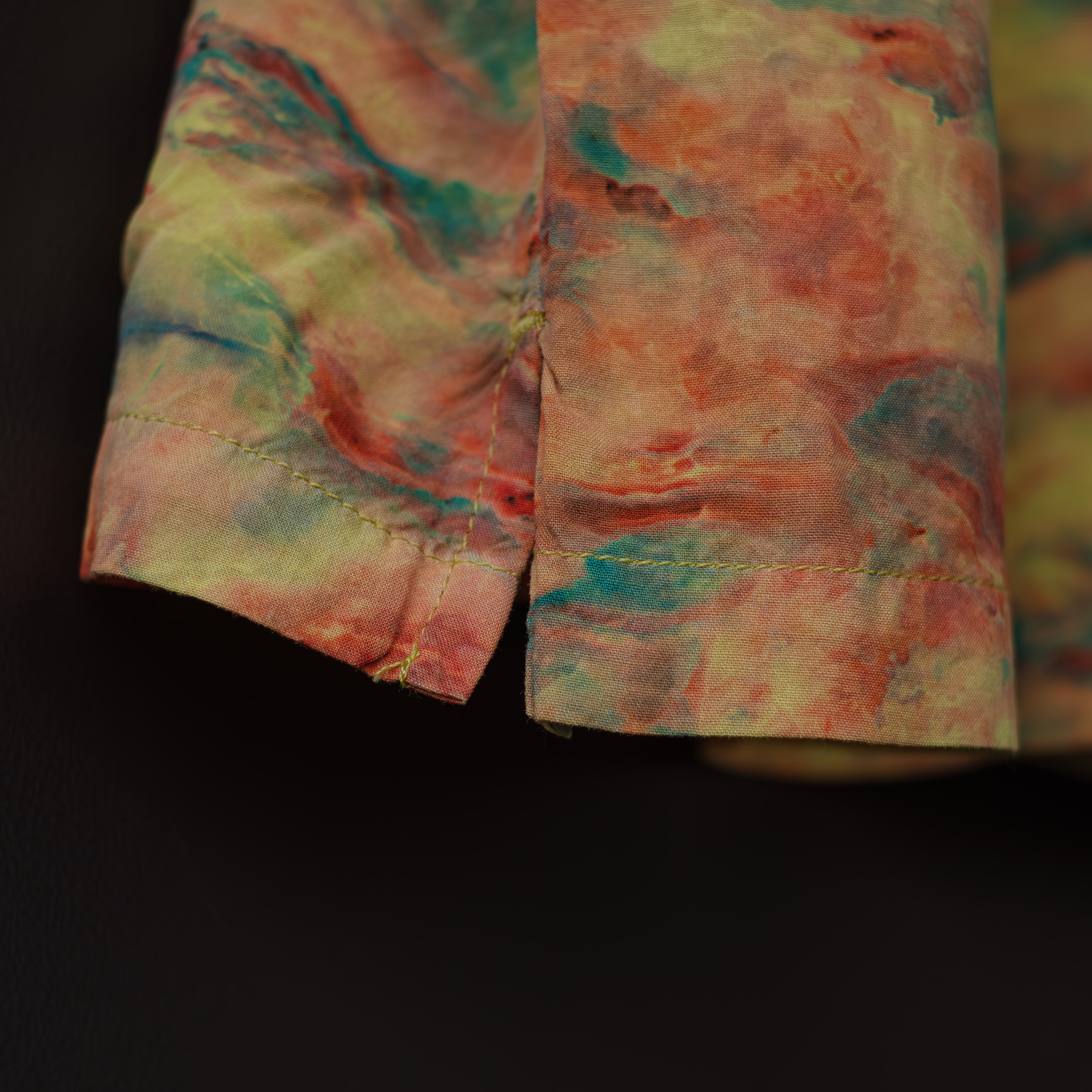 Universal Style Wear】 aloha shirt (mustard type) | dros dro