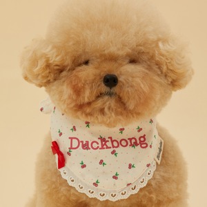 【予約】[ thesallyslaw ] Maybel Naming Bandana｜Cherry