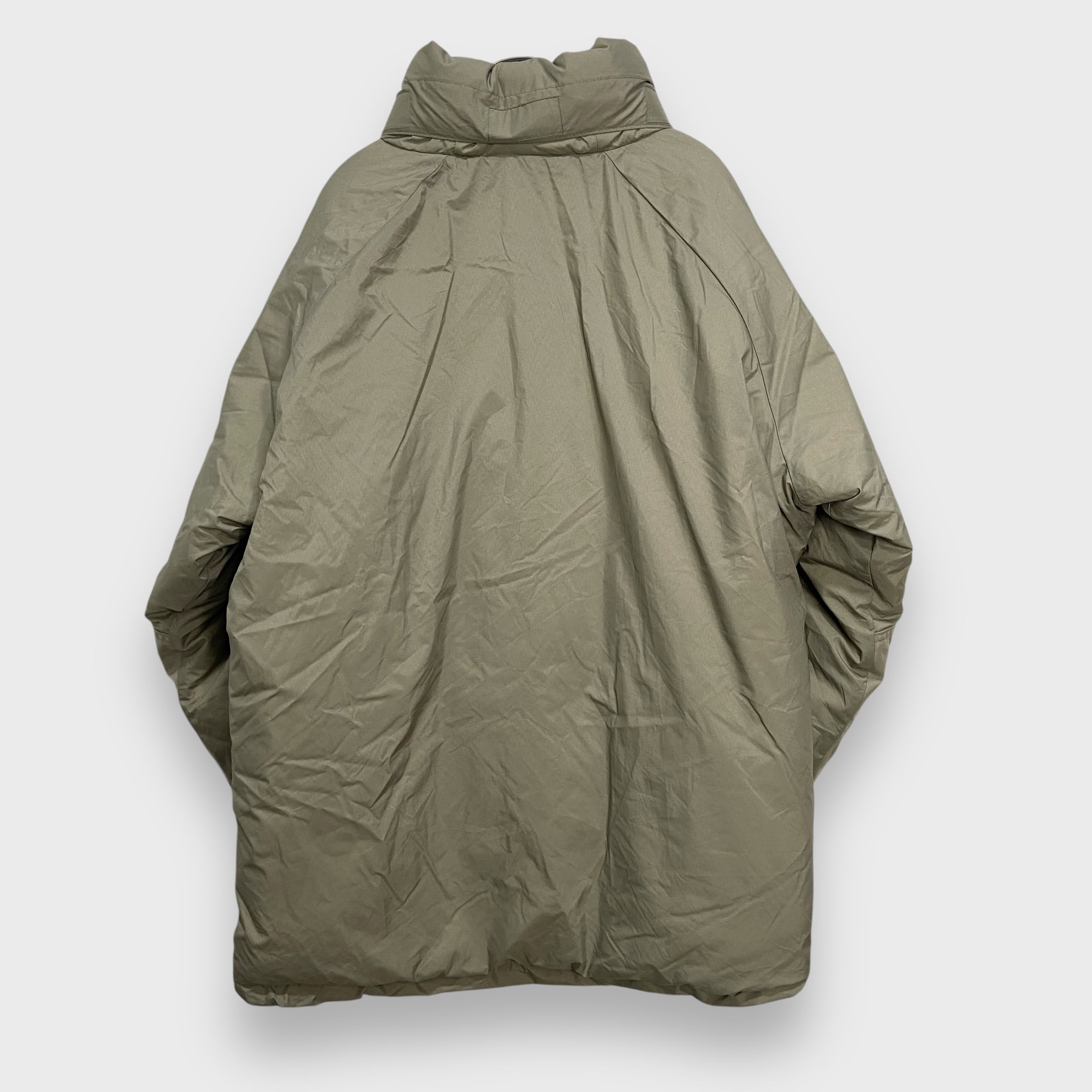 【美品】ワイルドシングス プリマロフト レベル7 ミリタリージャケット ベージュ 美品 ECWCS レベル7 プリマロフト ミリタリー M ワイルドシングス