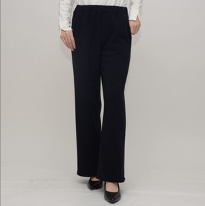 praia 美脚裏起毛セミワイドパンツ　25129