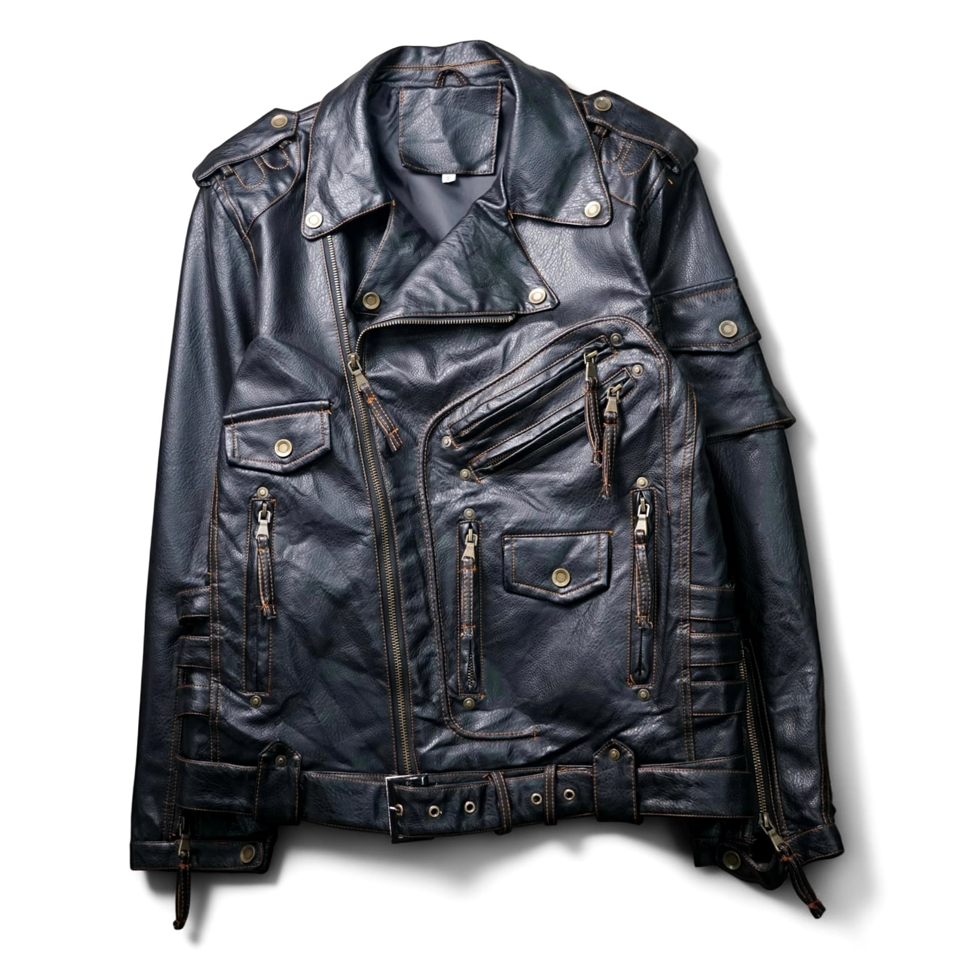 Leather jacket | Polaroid vintage【ポラロイド】