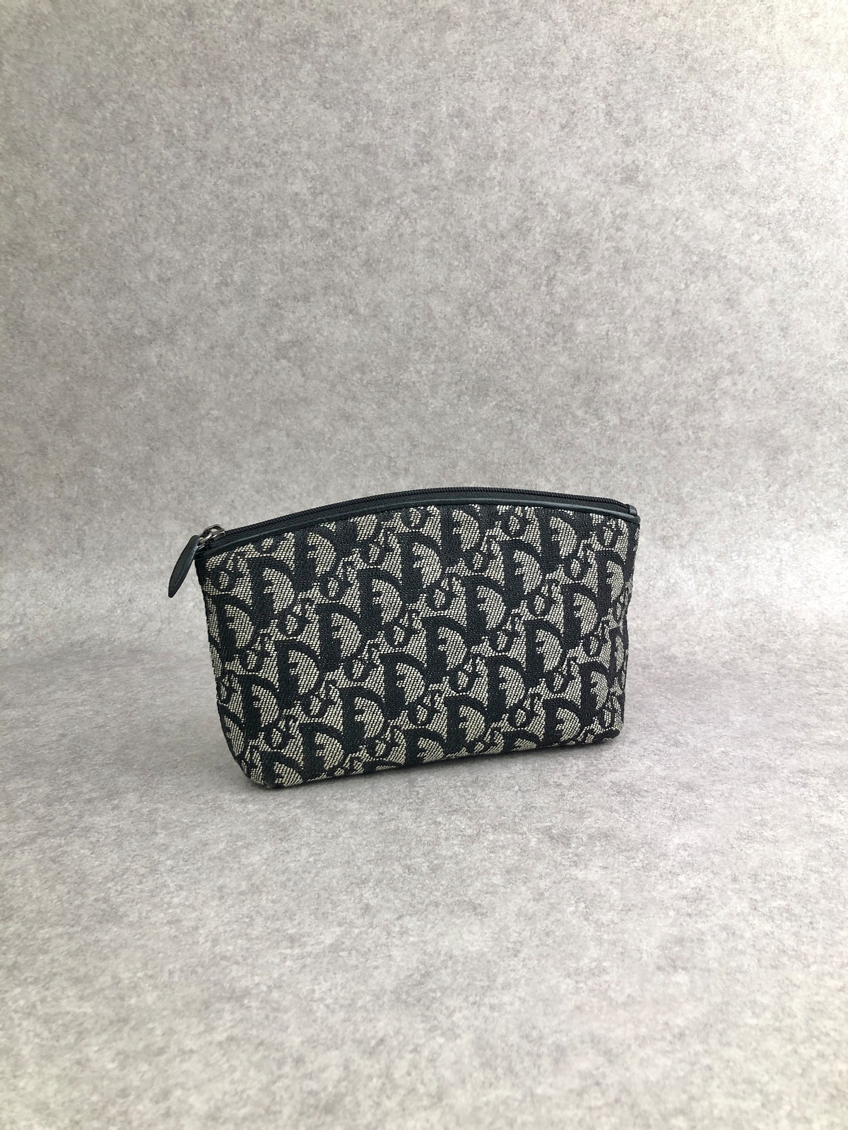 Christian Dior クリスチャン ディオール トロッター ポーチ ネイビー 