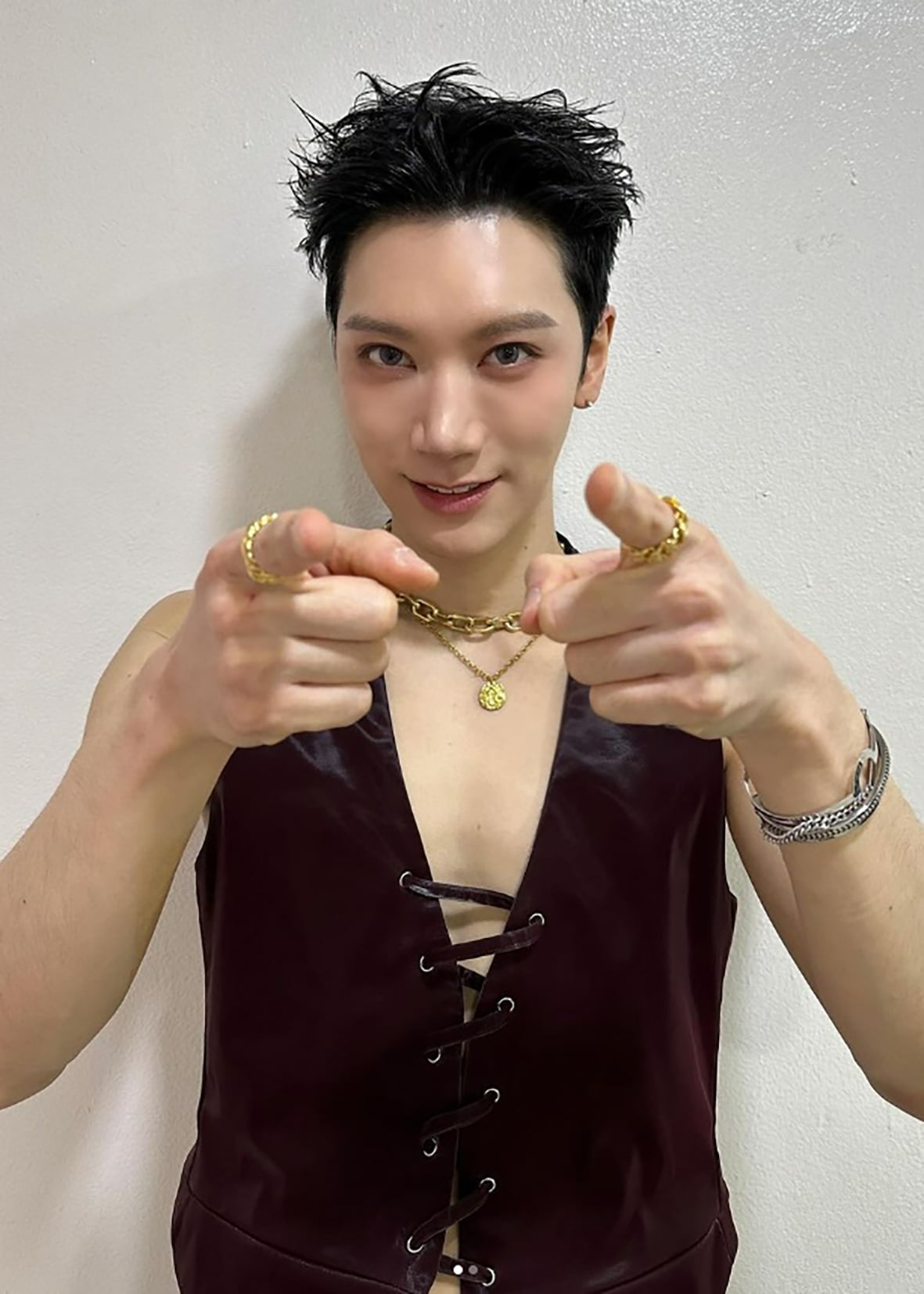 【廃盤】ADNEW ハートネックレス AD.11 ヒョンジン ジゼル ら着用 AD.4 ADNEW Reversible Necklace Silver＆Gold | ADNEW【エディニュー】