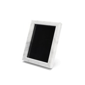 MARBLE PHOTO FRAME - White × Midium