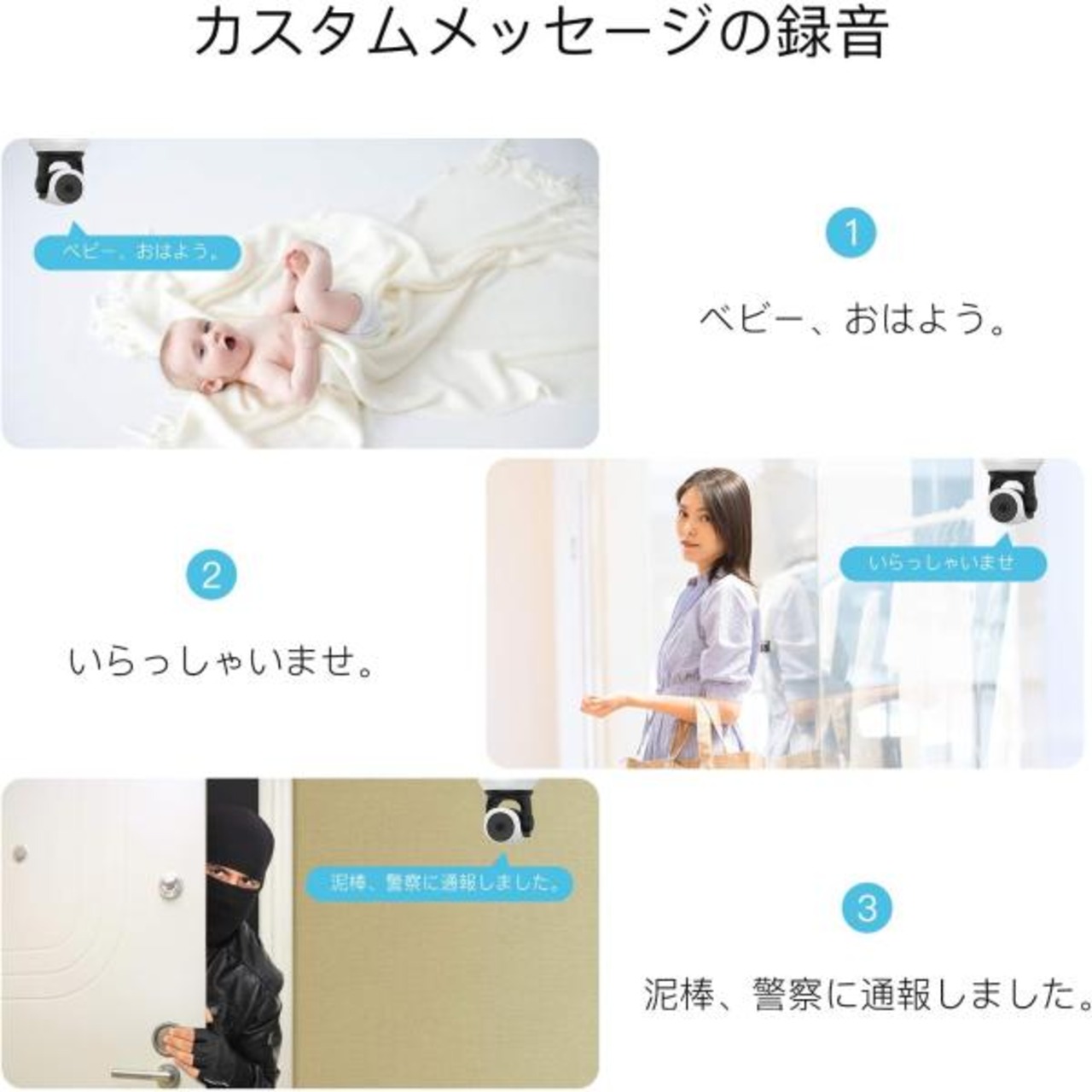 Formosa Japan 防犯カメラ HD 屋内専用 夜間撮影 増設可能 モーション感知 無線 遠隔リモート 有線LAN 無線LAN ワイヤレス I