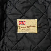 TRADITIONAL WEATHERWEAR トラディショナルウェザーウェア キルティング 段返3B 中綿 テーラードジャケット 38/ダークグレー