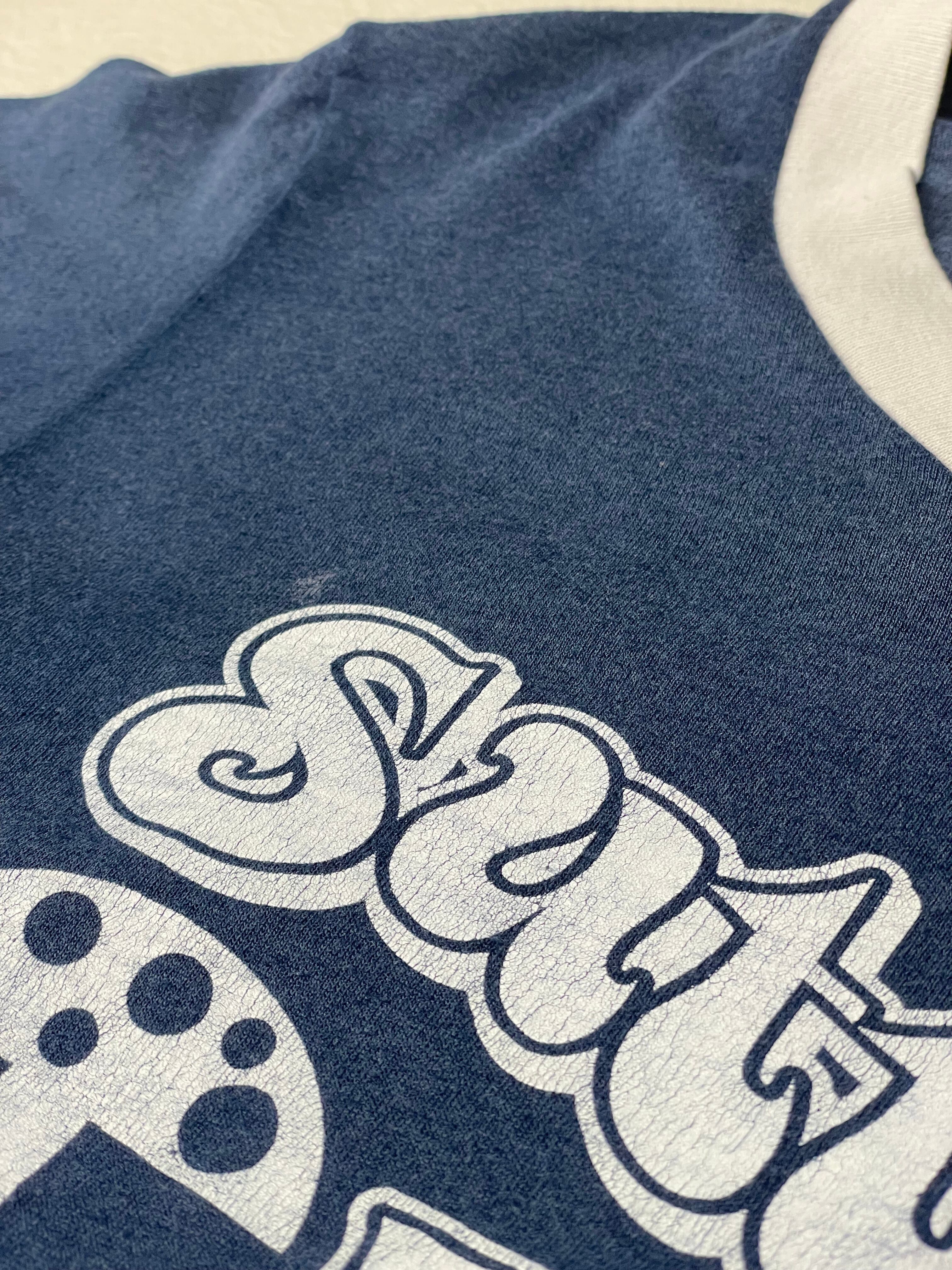 00s〜古着 コスタリカ製SOFFESHIRTS Suttonpool03 Vネックフットボール